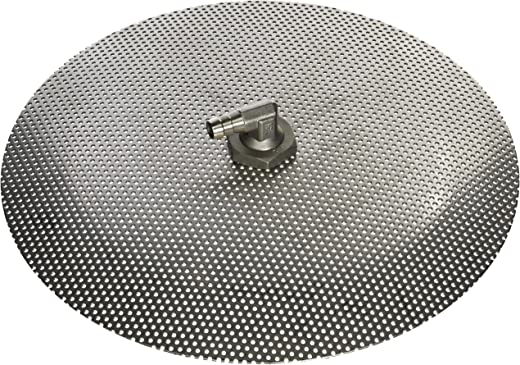 Stainless Steel Domed False Bottom – Select a Size (12″, 10″ or 9″) (10″)