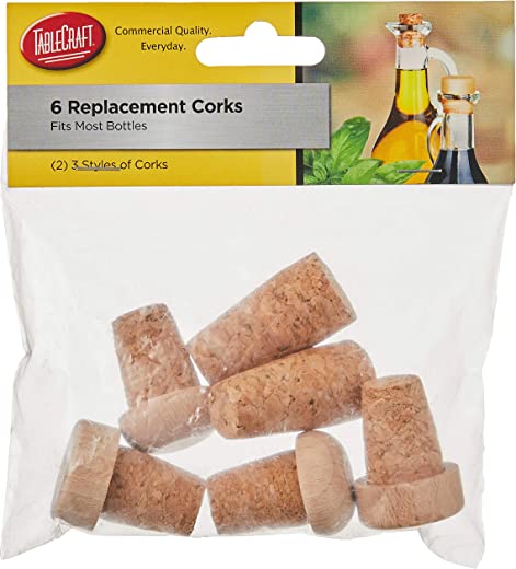 TableCraft 6-Pack Replacement Corks