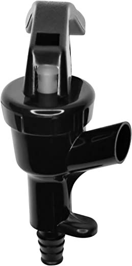 Tomlinson 1000004 CBT Beer Ball Faucet, Plastic, Black Color (Pack of 2)