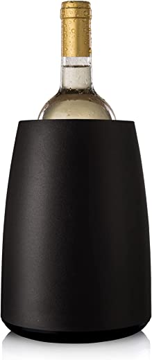 Vacu Vin Rapid Ice Elegant Wine Cooler – Black