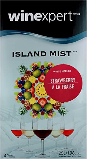 Home Brew Ohio Mist Wine Labels (Strawberry Mist)