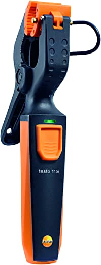 testo 115i I Pipe-clamp Thermometer for Heating and Cooling Systems I HVAC/R I with Bluetooth Support
