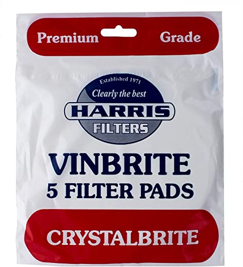 Vinbrite Crystalbrite Filter Pads-5 Count