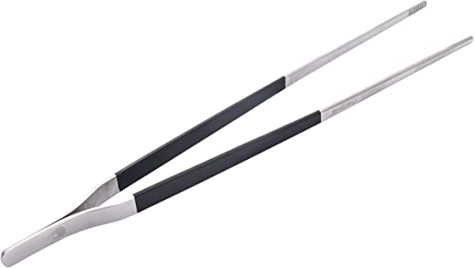 Char-Broil 8586712R06 Culinary Tweezer Tongs, Silver