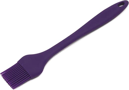 Chef Craft Premium Silicone Basting Brush, 10.25 inch, Purple