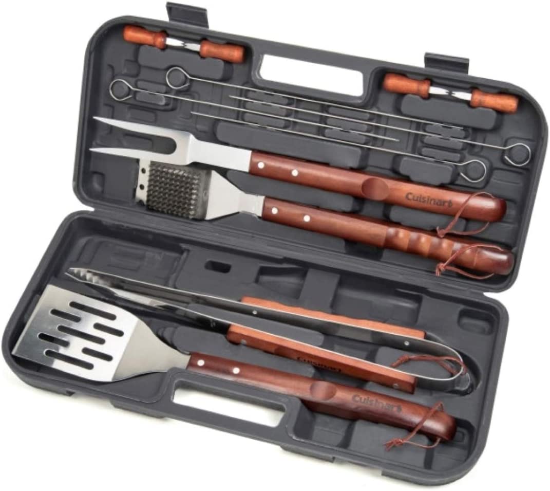 Cuisinart CGS-W13 Wooden Handle Tool Set (13-Piece) , Black