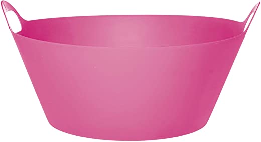 Grasslands Road 430384 Plastic Tub, 20″, Bright Pink