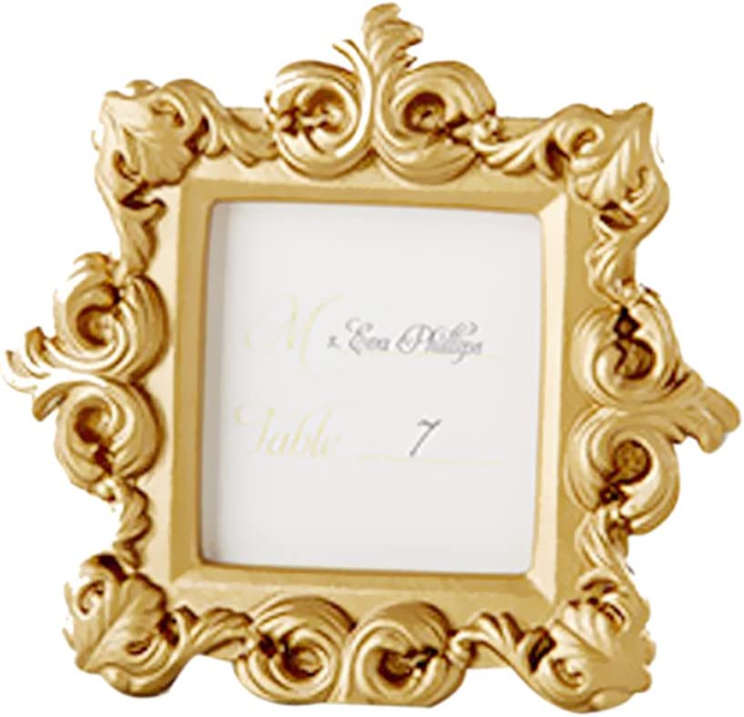 Kate Aspen “Royale” Baroque Place Card/Photo Holder, Gold