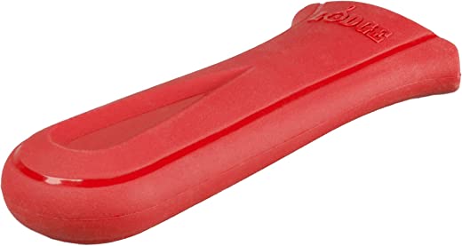 Lodge Hot Deluxe Silicone Handle Holder, One Size, Red