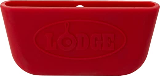 Lodge Prologic Silicone Assist Hot Handle Holder, Red 5″ x 2.375″