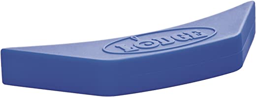 Lodge Silicone Assist Hot Handle Holder, 5.5″ x 2″, Blue