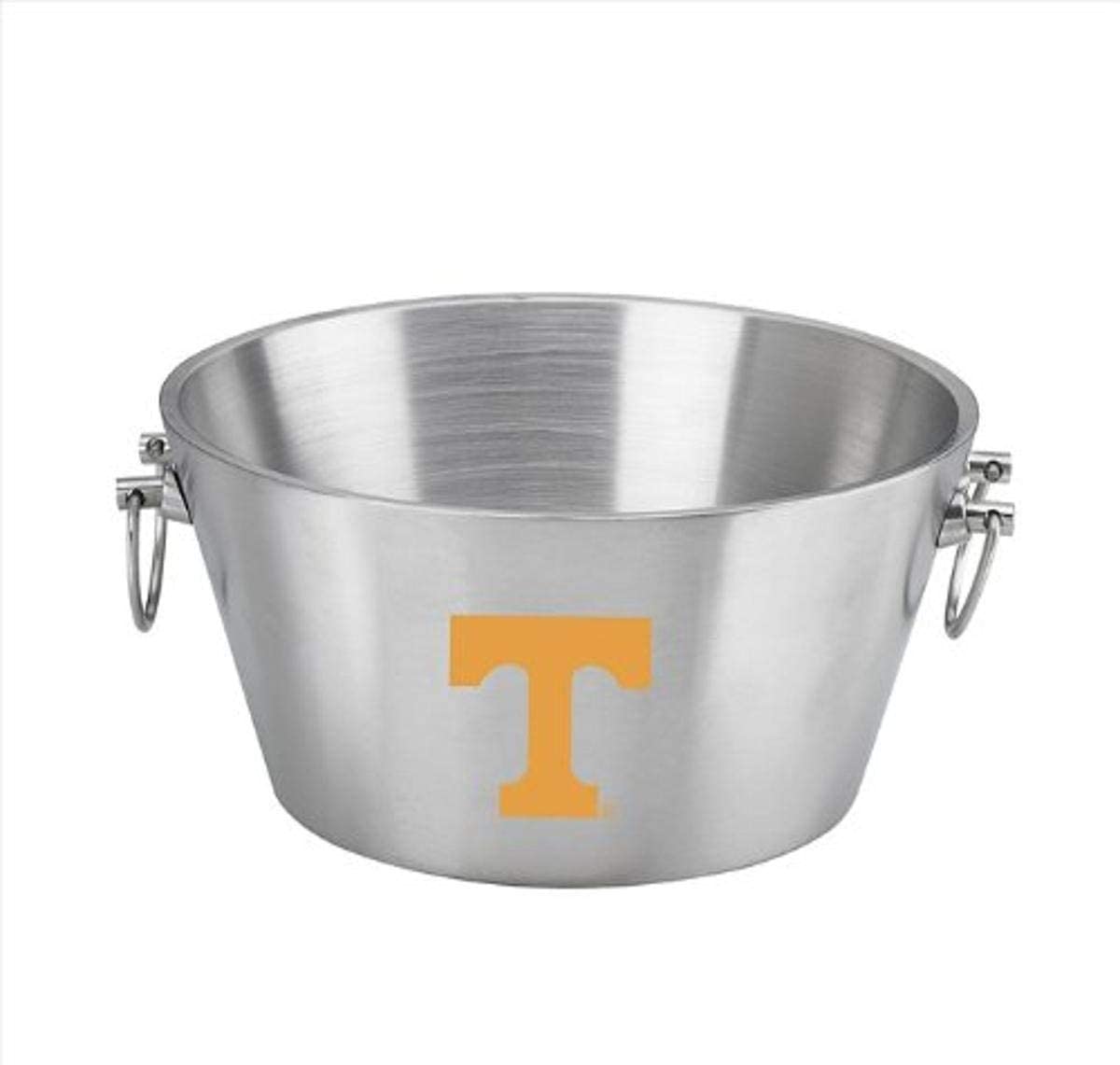 NCAA Tennessee Volunteers Doublewall Insulated Stainless Steel Party Tub, 15-Inch