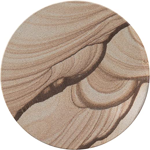 Thirstystone Brand – Desert Sand Coaster, Multicolor All Natural Sandstone – Durable Stone with Varying Patterns, Every Coaster Is An Original 4…