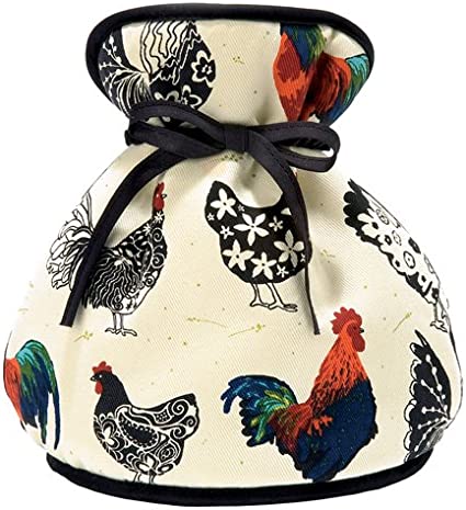 Ulster Weavers Rooster Muff Decorative Tea Cosy, Black