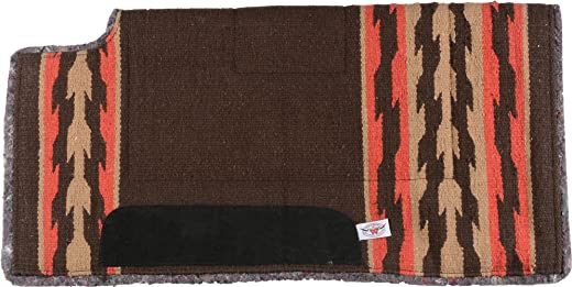Western Rawhide Soft Touch Wool Western Saddle Pad