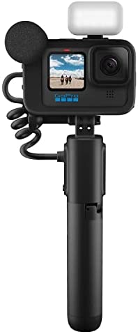 GoPro HERO11 Black Creator Edition – Includes HERO11 Black, Volta (Battery Grip, Tripod, Remote), Media Mod, Light Mod, Enduro Battery, and Carrying Case
