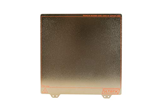 ULTISTIK Premium Powder Coated Ultem (PEI) Textured Build Plate 220 x 220 for Wanhao, Anet, Monoprice 3D Printers