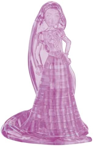 Rapunzel Licensed Crystal Puzzle from BePuzzled, 3D Crystal Puzzles and Brainteasers for Puzzlers Ages 12 and Up