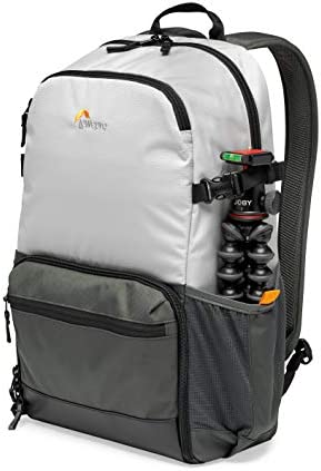 Lowepro LP37238-PWW Truckee BP 250 LX Outdoor Camera Backpack, Fits 15 inch Tablet, for Compact DSLR/Mirrorless, for Sony, Canon, Nikon, 1-2 Lenses, Gimbal, Video Drone, DJI, Osmo, Mavic, Light Grey