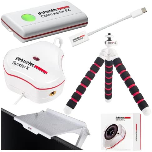 Datacolor SpyderX Create Kit ‒ from Image capturing and Monitor Calibration to Color Matching and Color Measuring. Ideal for Photographers and Graphic Artists (SXD100)