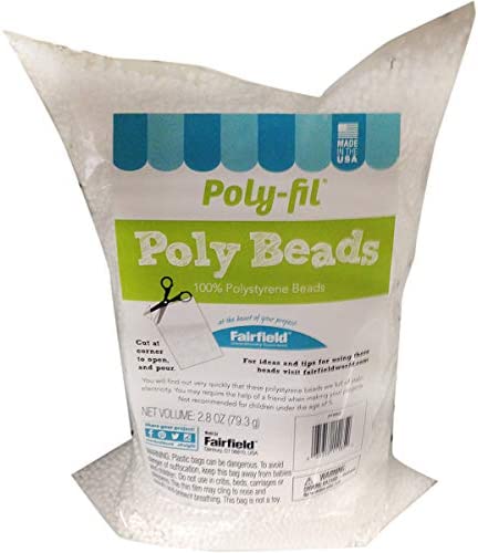 FAIRFIELD PROCESSING CO. Polyfil Poly Beads Bag, 2.8 oz, Multicolor