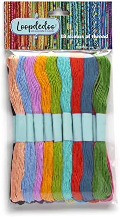 Loopdedoo – Refill Threads Only – Includes 18 Skeins