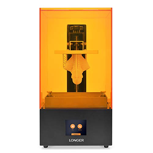 LONGER Orange 30 3D Printer, 2K Resin 3D Printer, Parallel LED Lighting, 4.72″x2.68″x6.69″ Large Printing Size, Off-line Printing