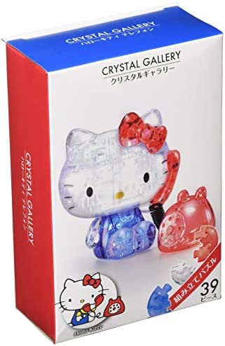 Hanayama 39 Pieces Crystal Gallery Sanrio Hello Kitty Telephone 3D Puzzle