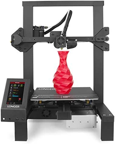 LGT Longer LK4 Pro 3D Printer with Glass Plate, Open Source with Resume Printing, Built-in Safety Power Supply, 220x220x250mm