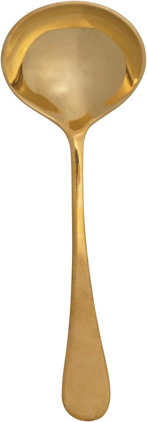Bloomingville Brass Ladle, 8″ L x 3″ W x 0″ H