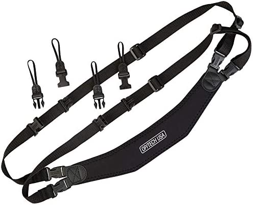 OP/TECH USA Utility Sling Duo – Shoulder Sling for Two Cameras