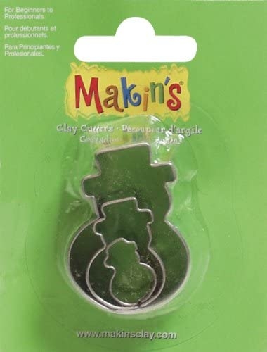 Makin’s USA Clay Cutters, Snowman, 3 Per Package Import To Shop ×Product customization General Description Gallery Reviews