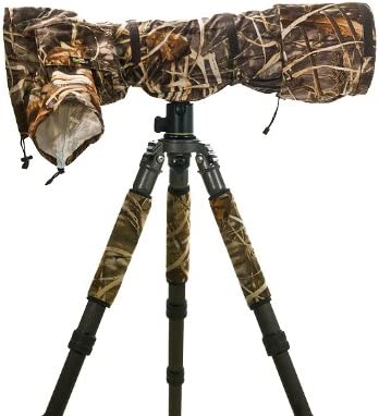 LensCoat Raincoat Pro (Realtree Max4 HD) Camera Lens rain Sleeve Cover Camouflage Protection LCRCPM4