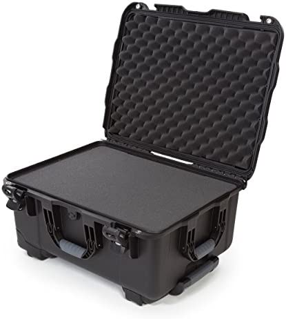 Nanuk 950 Waterproof Hard Case with Wheels and Foam Insert – Black