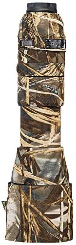 LensCoat Cover Camouflage Neoprene Camera Lens Cover Protection Tamron SP 150-600mm F/5-6.3 Di VC G2, Realtree Max4 (lct1506002m4)