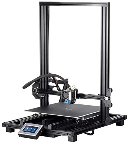 Monoprice MP10 3D Printer – Black with (300 x 300 mm) Magnetic Heated Build Plate, Resume Printing Function, Assisted Leveling, and Touch Screen