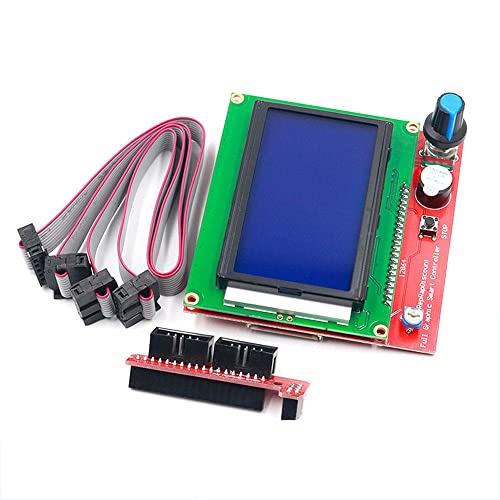 3D Printer Smart Controller RAMPS 1.4 LCD 12864 LCD Control Panel Blue Screen