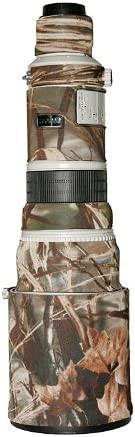 LensCoat Canon 500 Lens Cover (Realtree Max4 HD) camouflage neoprene camera lens protection sleeve LC500M4