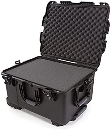 Nanuk 960 Waterproof Hard Case with Wheels and Foam Insert – Black