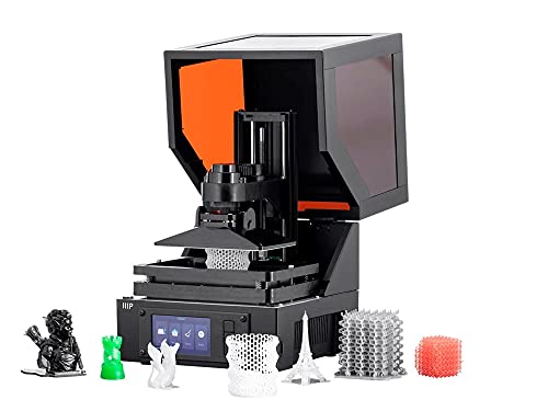 Monoprice Mini SLA LCD Resin 3D Printer (Updated Version) Build Area 118 x 65 x 110 mm, High Resolution, Auto Leveling, Wi-Fi Web UI, 2K LCD Curing Screen