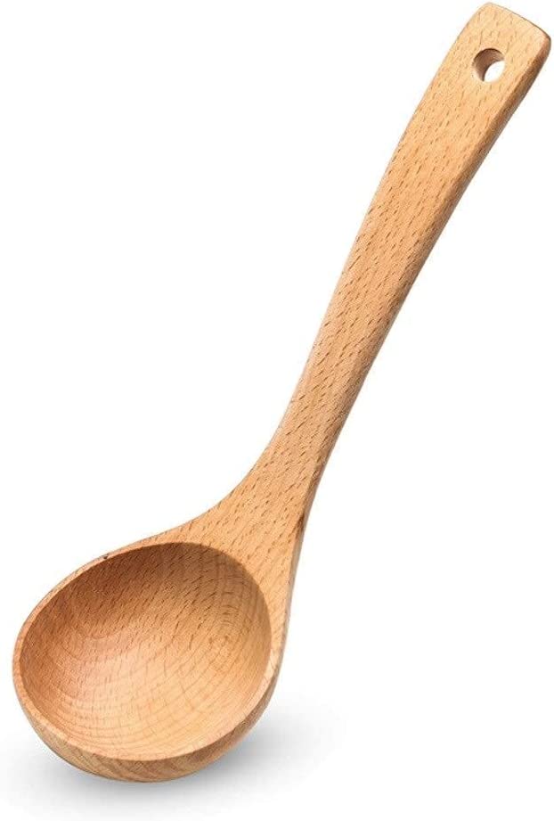 Pho spoon, Soup Ladle Wooden Soup Ladle, Wooden Soup Ladle Server – Kitchen Tool Stainless Steel Soup Ladle (Color  A) (Color : C)