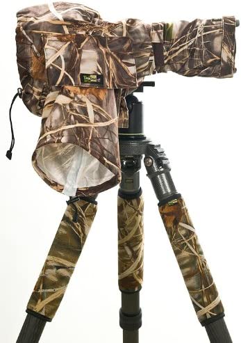 LensCoat Raincoat Standard (Realtree Max4) Cover Sleeve Protection for Camera and Lens LCRCSM4