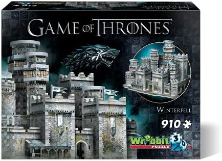 Wrebbit 3D Game of Thrones Winterfell 3D Jigsaw Puzzle (910 Piece) (GOTWF)
