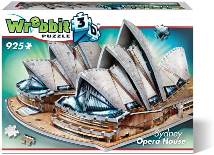 WREBBIT 3D Sydney Opera House 3D jigsaw puzzle (925-piece)