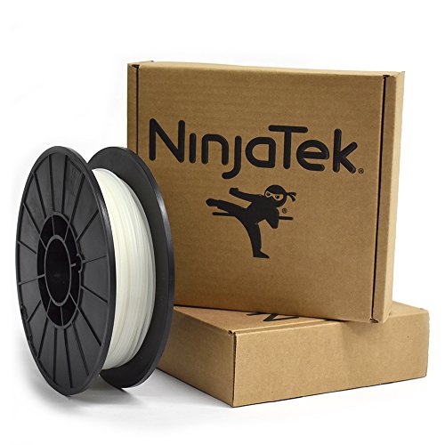 NinjaTek – 3DNF0817505 3DNF08117505 NinjaFlex TPU Filament, 1.75mm, TPE.5kg, Water (Clear) (Pack of 1)