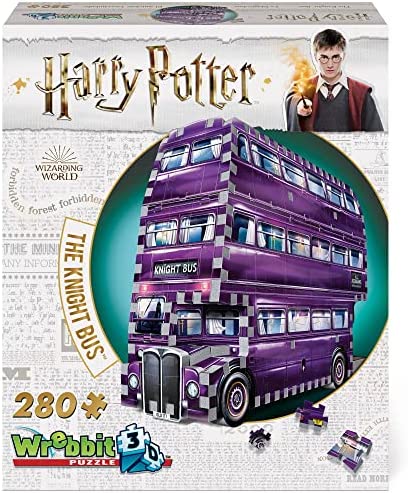 Wrebbit 3D – Harry Potter and The Prisoner of Azkaban Knight Bus 3D Jigsaw Puzzle (280Piece) (W3D-0507)