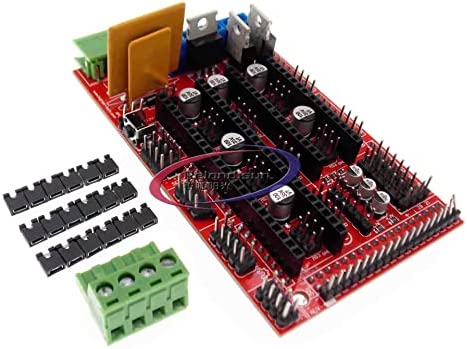 Ramps 1.4 1.5 1.6 3D Printer Mainboard Upgrade Control Panel Board Expansion Board for CNC Machine (1.4)