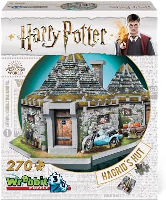 Wrebbit 3D – Hagrid’s Hut 3D Jigsaw Puzzle – 270-Piece