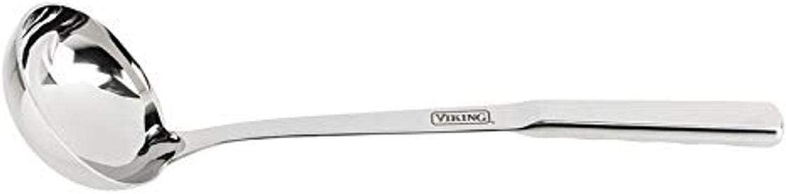Viking Solid Forged Stainless Steel Slotted Spoon