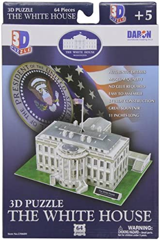 The White House 3D Puzzle, 64 Pcs